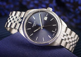 Buy Shop Tissot Ballade Quartz Blue Dial Silver Steel Strap Watch for Men - T156.410.11.041.00 USA Online