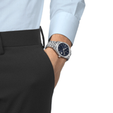 Buy Shop Tissot Ballade Quartz Blue Dial Silver Steel Strap Watch for Men - T156.410.11.041.00 USA Online