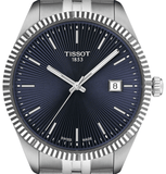 Buy Shop Tissot Ballade Quartz Blue Dial Silver Steel Strap Watch for Men - T156.410.11.041.00 USA Online
