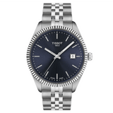 Buy Shop Tissot Ballade Quartz Blue Dial Silver Steel Strap Watch for Men - T156.410.11.041.00 USA Online