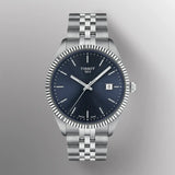 Buy Shop Tissot Ballade Quartz Blue Dial Silver Steel Strap Watch for Men - T156.410.11.041.00 USA Online