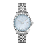 Buy Shop Tissot Ballade Quartz Blue Dial Silver Steel Strap Watch for Women - T156.210.11.351.00 USA Online