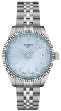 Buy Shop Tissot Ballade Quartz Blue Dial Silver Steel Strap Watch for Women - T156.210.11.351.00 USA Online