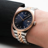 Buy Shop Tissot Ballade Quartz Blue Dial Two Tone Steel Strap Watch for Men - T156.410.22.041.00 USA Online