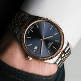 Buy Shop Tissot Ballade Quartz Blue Dial Two Tone Steel Strap Watch for Men - T156.410.22.041.00 USA Online