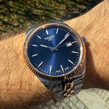 Buy Shop Tissot Ballade Quartz Blue Dial Two Tone Steel Strap Watch for Men - T156.410.22.041.00 USA Online