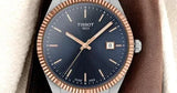 Buy Shop Tissot Ballade Quartz Blue Dial Two Tone Steel Strap Watch for Men - T156.410.22.041.00 USA Online