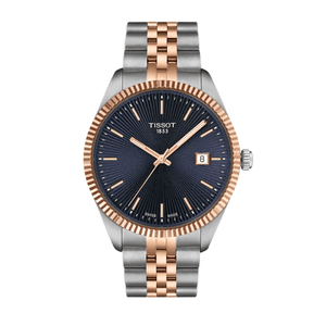 Buy Shop Tissot Ballade Quartz Blue Dial Two Tone Steel Strap Watch for Men - T156.410.22.041.00 USA Online