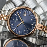Buy Shop Tissot Ballade Quartz Blue Dial Two Tone Steel Strap Watch for Women - T156.210.22.041.00 USA Online