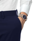 Buy Shop Tissot Ballade Quartz Blue Dial Two Tone Steel Strap Watch for Women - T156.210.22.041.00 USA Online