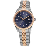 Buy Shop Tissot Ballade Quartz Blue Dial Two Tone Steel Strap Watch for Women - T156.210.22.041.00 USA Online