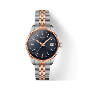 Buy Shop Tissot Ballade Quartz Blue Dial Two Tone Steel Strap Watch for Women - T156.210.22.041.00 USA Online