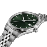 Buy Shop Tissot Ballade Quartz Green Dial Silver Steel Strap Watch for Men - T156.410.11.091.00 USA Online