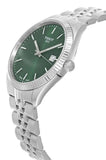 Buy Shop Tissot Ballade Quartz Green Dial Silver Steel Strap Watch for Men - T156.410.11.091.00 USA Online
