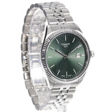 Buy Shop Tissot Ballade Quartz Green Dial Silver Steel Strap Watch for Men - T156.410.11.091.00 USA Online