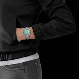 Buy Shop Tissot Ballade Quartz Green Dial Silver Steel Strap Watch for Women - T156.210.11.091.00 USA Online