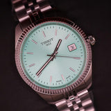 Buy Shop Tissot Ballade Quartz Green Dial Silver Steel Strap Watch for Women - T156.210.11.091.00 USA Online