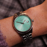 Buy Shop Tissot Ballade Quartz Green Dial Silver Steel Strap Watch for Women - T156.210.11.091.00 USA Online