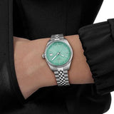 Buy Shop Tissot Ballade Quartz Green Dial Silver Steel Strap Watch for Women - T156.210.11.091.00 USA Online