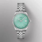 Buy Shop Tissot Ballade Quartz Green Dial Silver Steel Strap Watch for Women - T156.210.11.091.00 USA Online