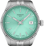 Buy Shop Tissot Ballade Quartz Green Dial Silver Steel Strap Watch for Women - T156.210.11.091.00 USA Online