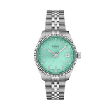 Buy Shop Tissot Ballade Quartz Green Dial Silver Steel Strap Watch for Women - T156.210.11.091.00 USA Online