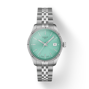Buy Shop Tissot Ballade Quartz Green Dial Silver Steel Strap Watch for Women - T156.210.11.091.00 USA Online
