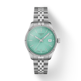 Buy Shop Tissot Ballade Quartz Green Dial Silver Steel Strap Watch for Women - T156.210.11.091.00 USA Online