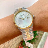 Buy Shop Tissot Ballade Quartz Silver Dial Two Tone Steel Strap Watch for Men - T156.410.22.031.00 USA Online