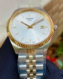 Buy Shop Tissot Ballade Quartz Silver Dial Two Tone Steel Strap Watch for Men - T156.410.22.031.00 USA Online