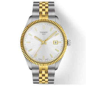Buy Shop Tissot Ballade Quartz Silver Dial Two Tone Steel Strap Watch for Men - T156.410.22.031.00 USA Online