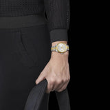 Buy Shop Tissot Ballade Quartz Silver Dial Two Tone Steel Strap Watch for Women - T156.210.22.031.00 USA Online