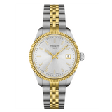 Buy Shop Tissot Ballade Quartz Silver Dial Two Tone Steel Strap Watch for Women - T156.210.22.031.00 USA Online