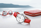Buy Shop Tissot Bella Ora Round White Dial Black Leather Strap Watch For Women - T103.210.16.018.00 USA Online