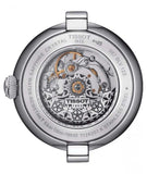 Buy Shop Tissot Bellissima Automatic Silver Dial Blue Leather Strap Watch For Women - T126.207.16.013.00 USA Online