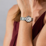 Buy Shop Tissot Bellissima Automatic Silver Dial Silver Steel Strap Watch For Women - T126.207.11.013.00 USA Online