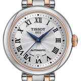 Buy Shop Tissot Bellissima Automatic Silver Dial Two Tone Steel Strap Watch For Women - T126.207.22.013.00 USA Online