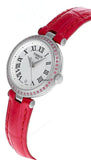 Buy Shop Tissot Bellissima Small Lady Diamonds Mother of Pearl Dial Red Leather Strap Watch For Women - T126.010.66.113.00 USA Online