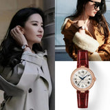 Buy Shop Tissot Bellissima Small Lady Diamonds Silver Dial Brown Leather Strap Watch For Women - T126.207.66.113.00 USA Online