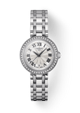Buy Shop Tissot Bellissima Small Lady Diamonds Silver Dial Silver Steel Strap Watch For Women - T126.010.61.113.00 USA Online