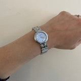 Buy Shop Tissot Bellissima Small Lady Light Blue Dial Silver Steel Strap Watch for Women - T126.010.11.133.00 USA Online