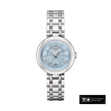 Buy Shop Tissot Bellissima Small Lady Light Blue Dial Silver Steel Strap Watch for Women - T126.010.11.133.00 USA Online