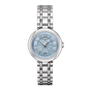Buy Shop Tissot Bellissima Small Lady Light Blue Dial Silver Steel Strap Watch for Women - T126.010.11.133.00 USA Online