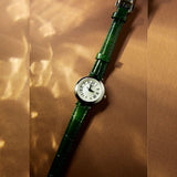 Buy Shop Tissot Bellissima Small Lady Mother of Pearl Dial Green Leather Strap Watch for Women - T126.010.16.113.02 USA Online