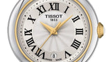 Buy Shop Tissot Bellissima Small Lady Mother of Pearl Dial Two Tone Steel Strap Watch For Women - T126.010.22.013.00 USA Online