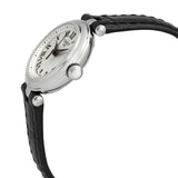 Buy Shop Tissot Bellissima Small Lady Silver Dial Black Leather Strap Watch For Women - T126.010.16.013.00 USA Online