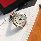 Buy Shop Tissot Bellissima Small Lady Silver Dial Pink Leather Strap Watch For Women - T126.010.16.013.01 USA Online