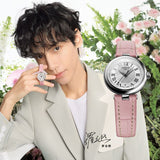 Buy Shop Tissot Bellissima Small Lady Silver Dial Pink Leather Strap Watch For Women - T126.010.16.013.01 USA Online