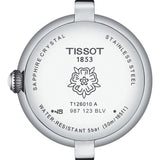 Buy Shop Tissot Bellissima Small Lady Silver Dial Pink Leather Strap Watch For Women - T126.010.16.013.01 USA Online