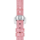 Buy Shop Tissot Bellissima Small Lady Silver Dial Pink Leather Strap Watch For Women - T126.010.16.013.01 USA Online